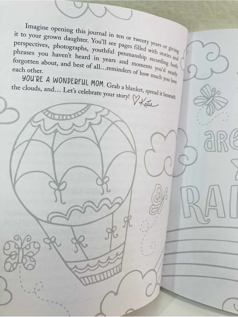 Journal: Love, Mom and Me: A Mother & Daughter Keepsake Journal - Picture 13 of 14